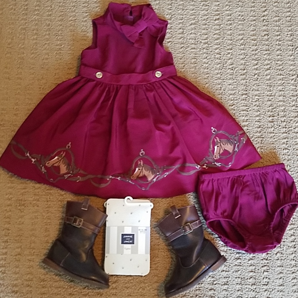 Autumn Equestrian dress